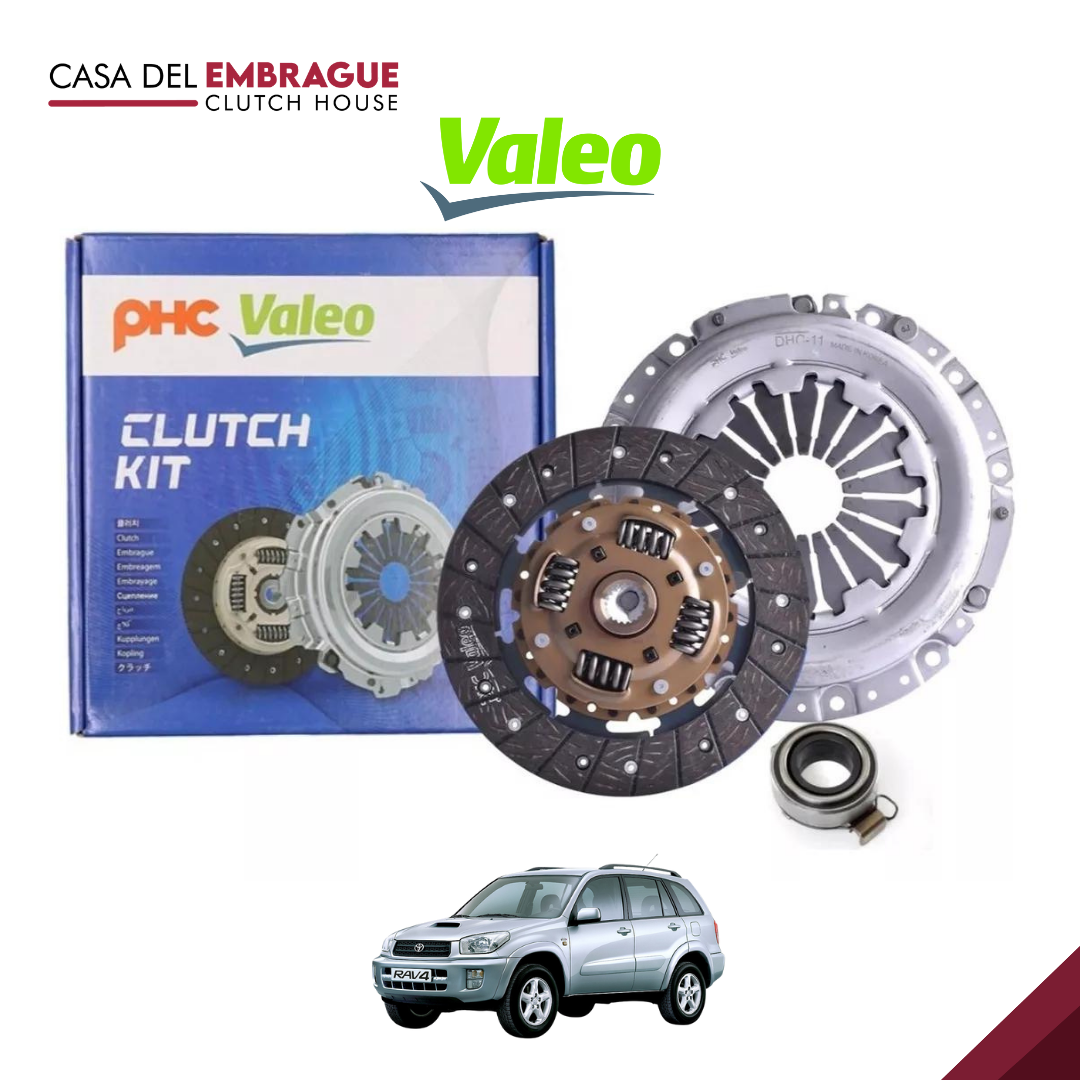 Kit de embrague Toyota Rav4 1.8 (C/Roda) 2000/2006 1ZZFE