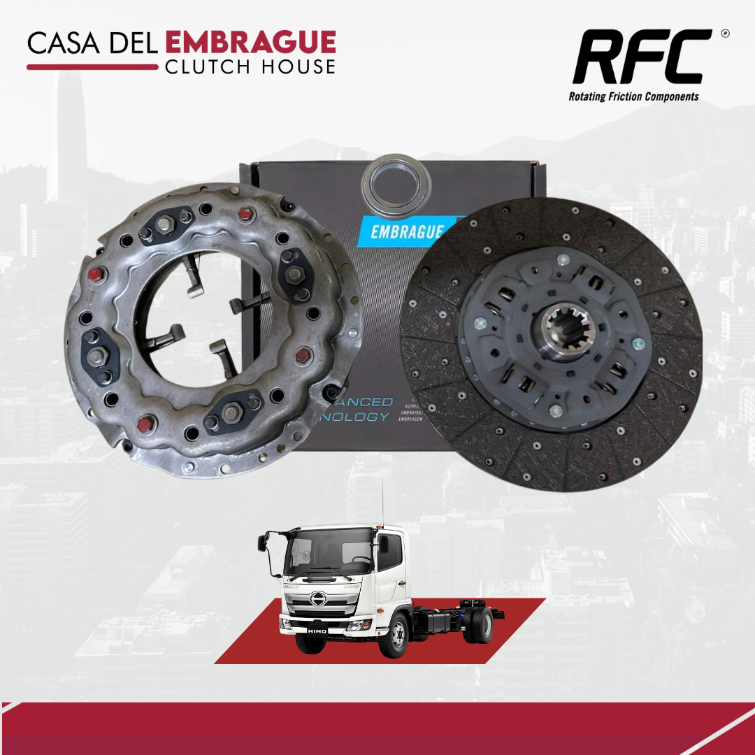 Kit embrague HINO SERIE 500 (C/Roda) 350mm