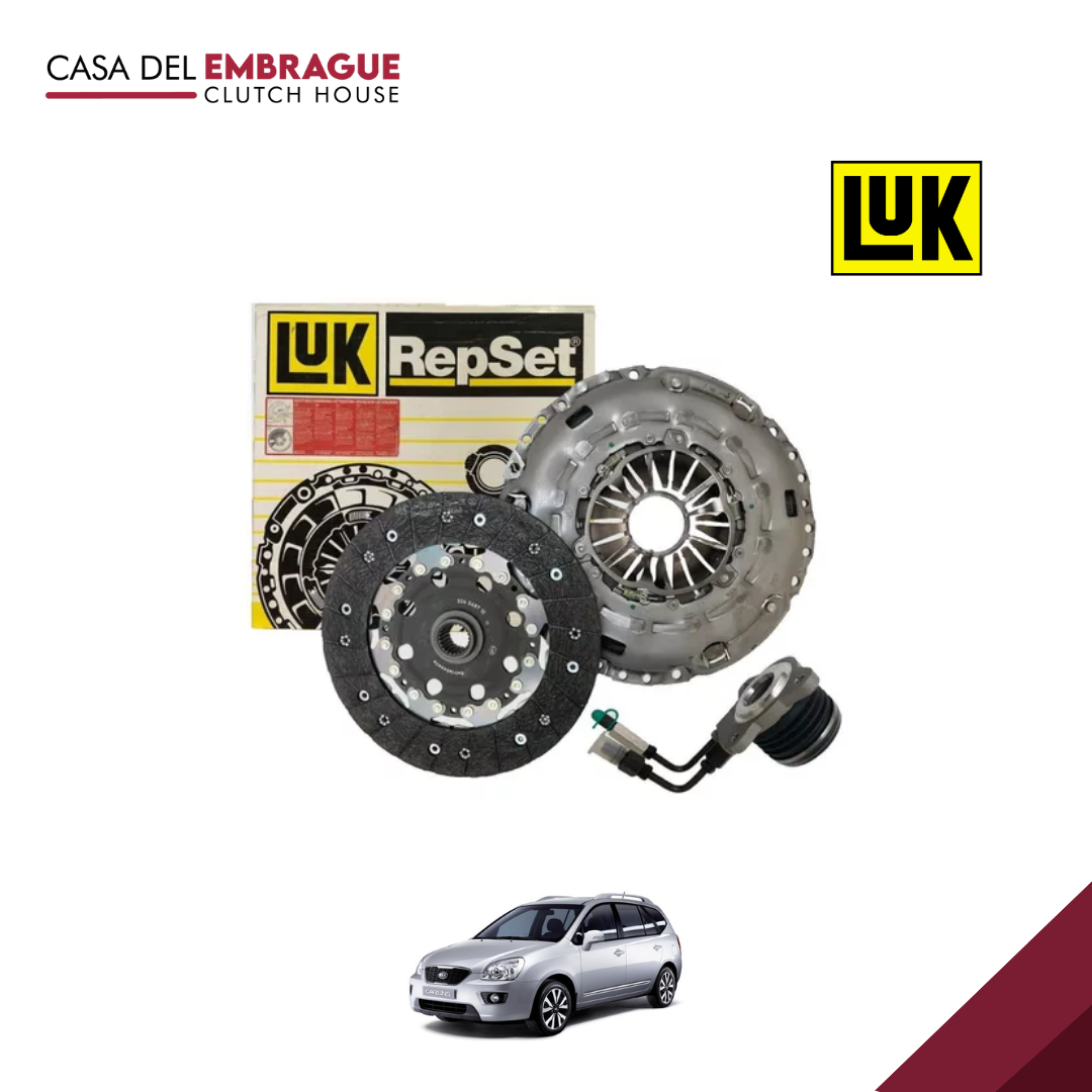 Kit embrague Kia CARENS 2.0 (C/Roda) (D4EA )