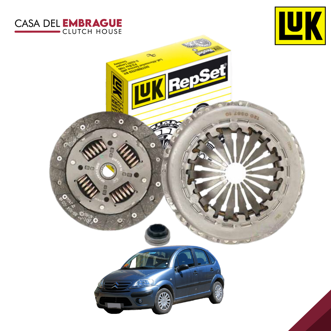 Kit de embrague Citroen C3 I, 1.4 DV4TED (C/Roda)