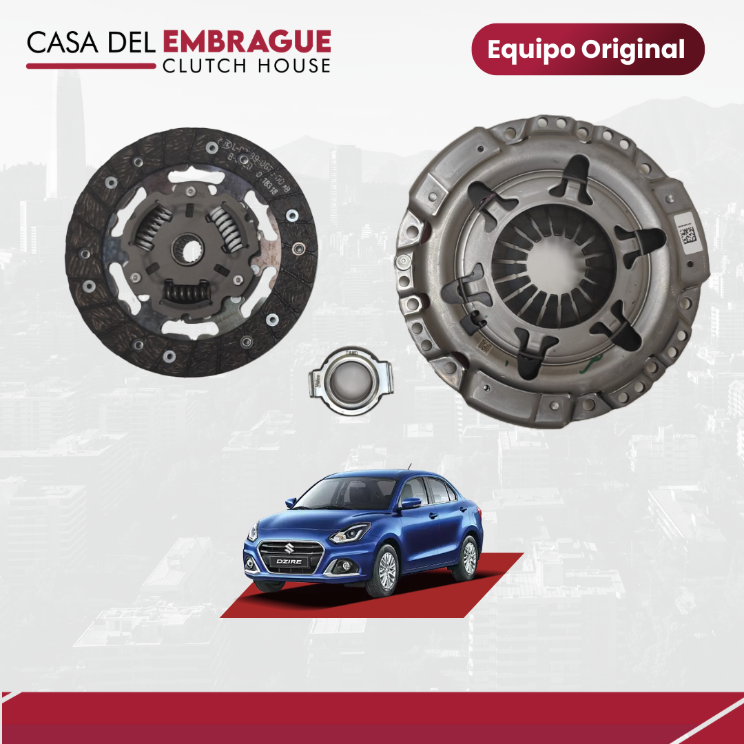 Kit de Embrague Suzuki Dzire 1.2 (con Rodamiento), Años 2017 a 2024