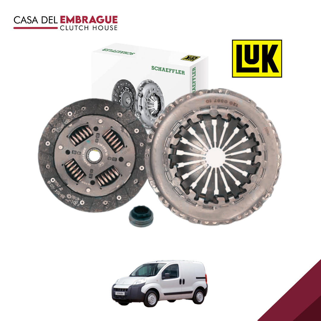 Kit de embrague Peugeot Bipper 1.4 (C/Roda) 200mm