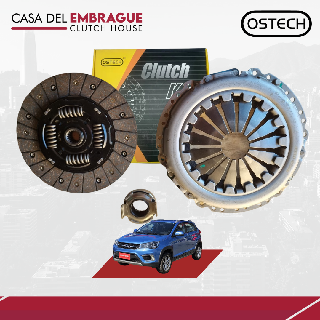 Kit de Embrague Chery Tiggo 2 1.5 (2017–2023) con Rodamiento