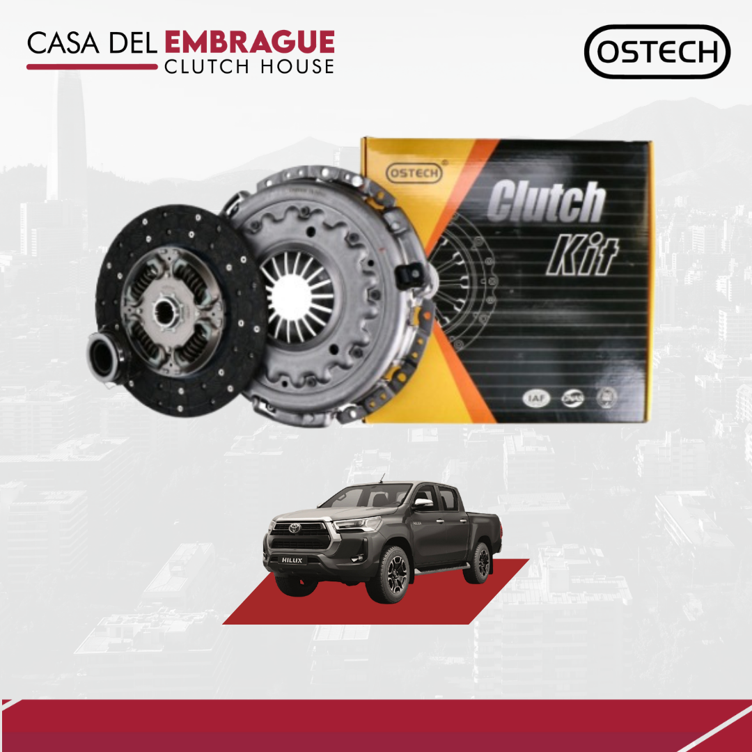 Kit embrague Toyota Hilux Revo 2.4/2.8 (C/Roda)