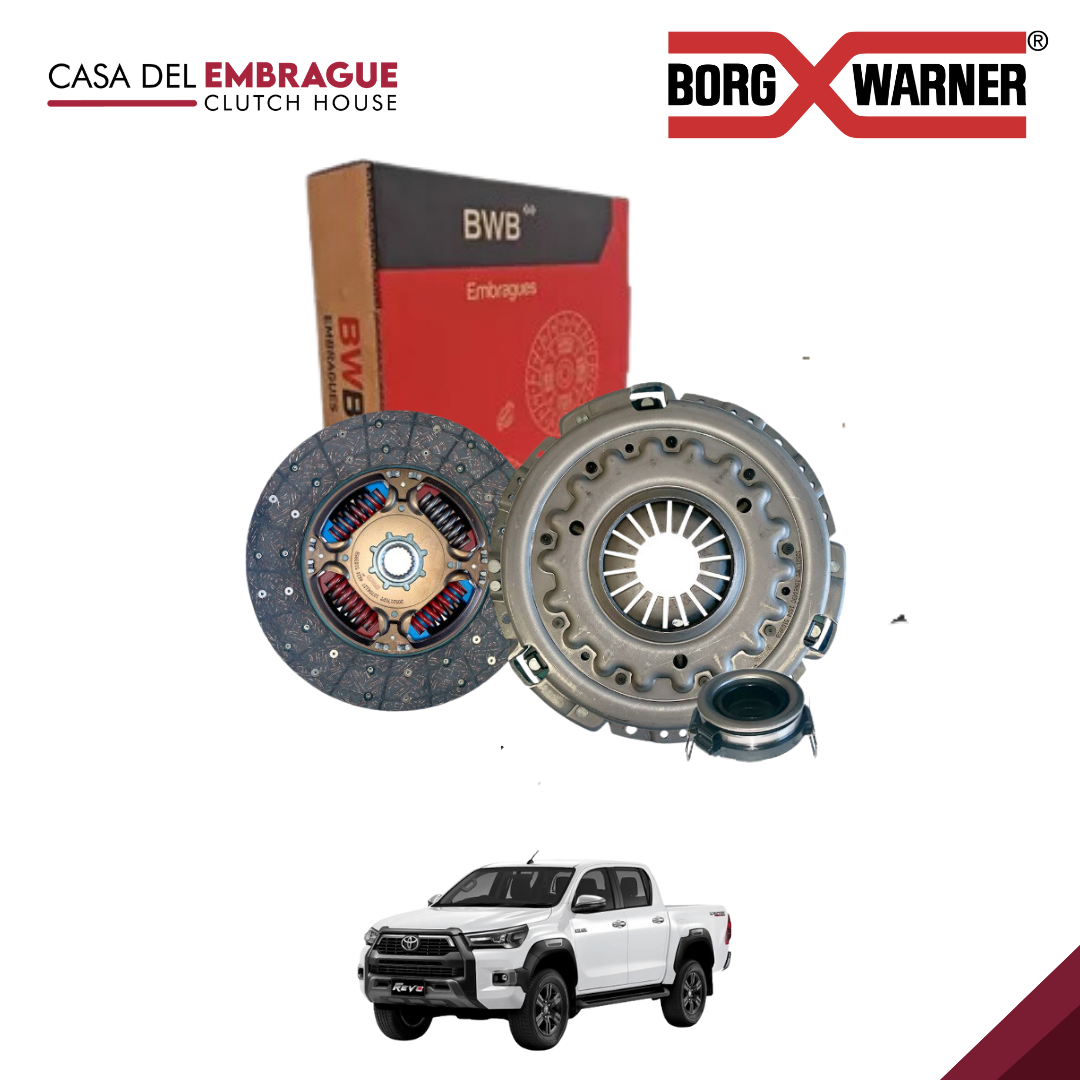 Kit embrague Toyota Hilux Revo 2.4/2.8 (C/Roda)