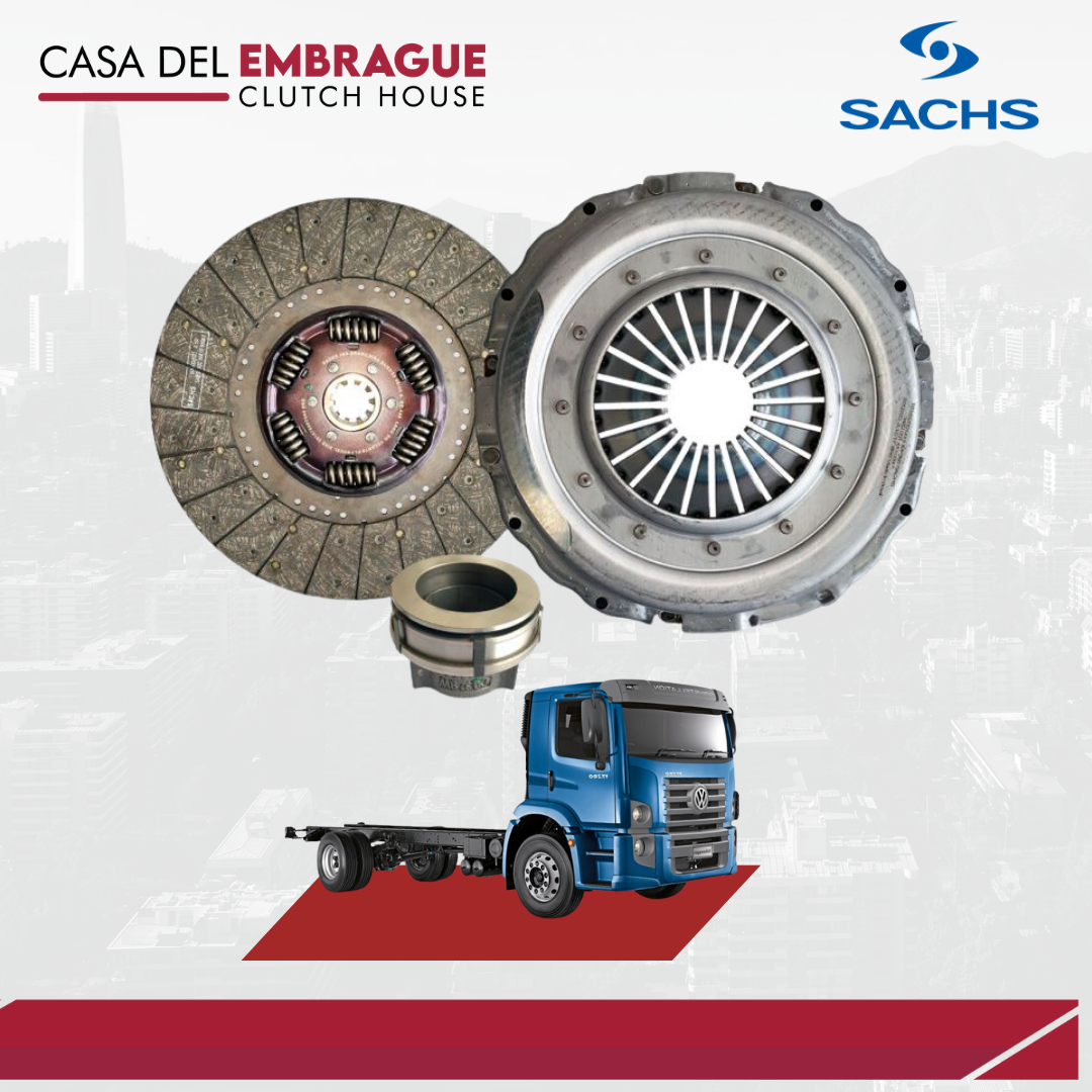 Kit embrague Volkswagen Constellation 17280 de 395mm (Motor Man caja ZF)