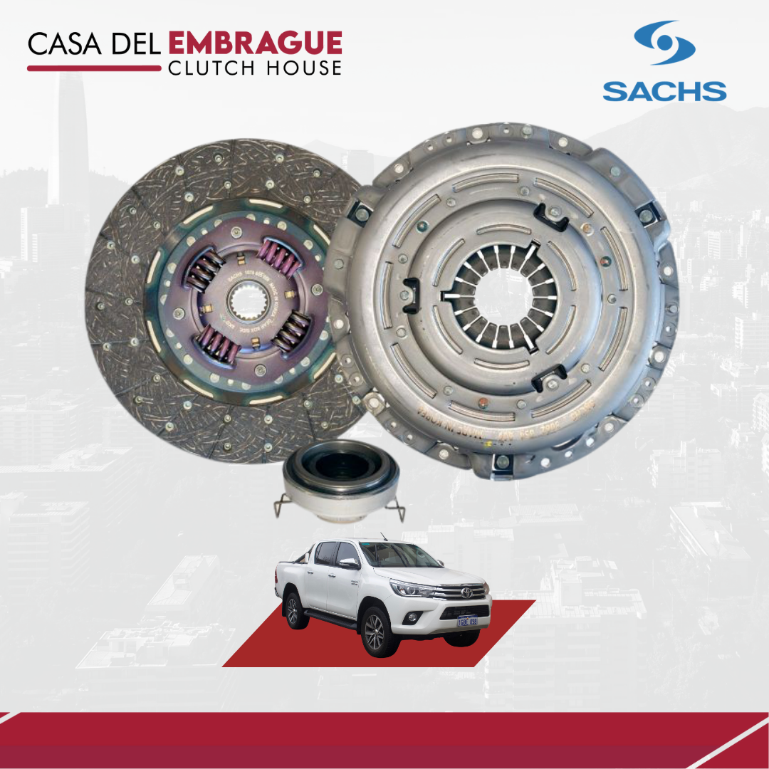 Kit embrague Toyota Hilux Revo 2.4/2.8 (C/Roda)