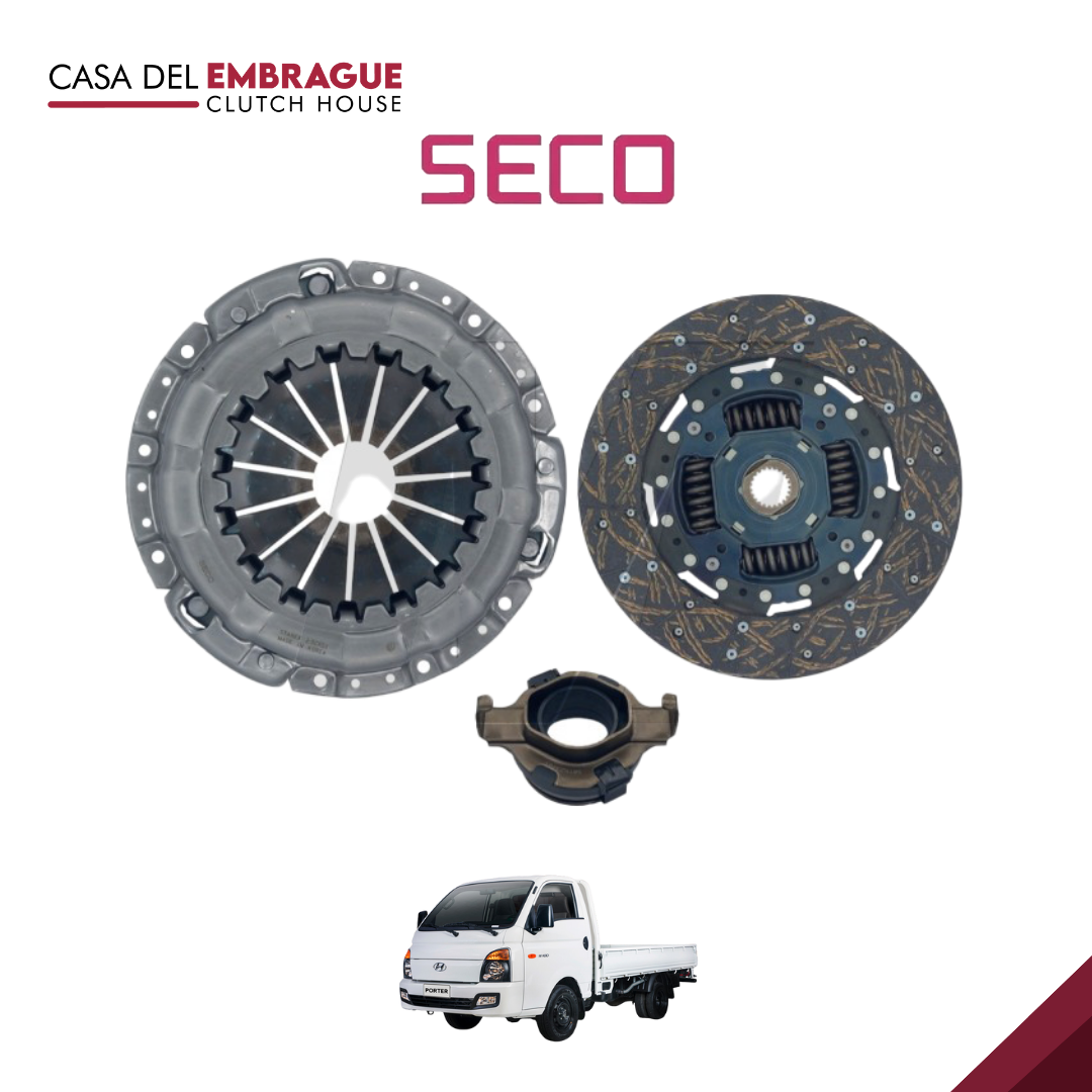 Kit embrague Hyundai Porter 2.5 MOTOR D4CB (C/Roda)