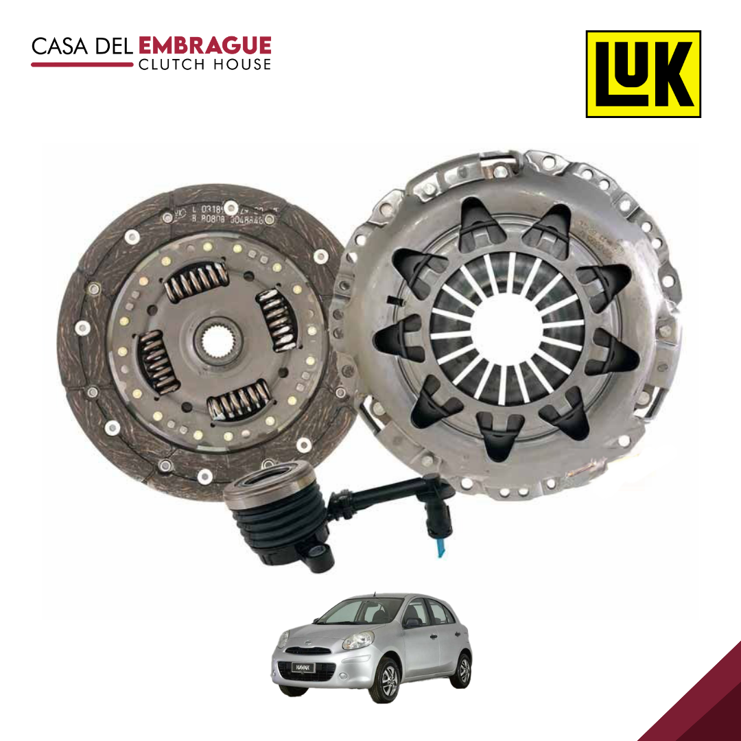 Kit embrague Nissan March 1.6 (C/Roda)