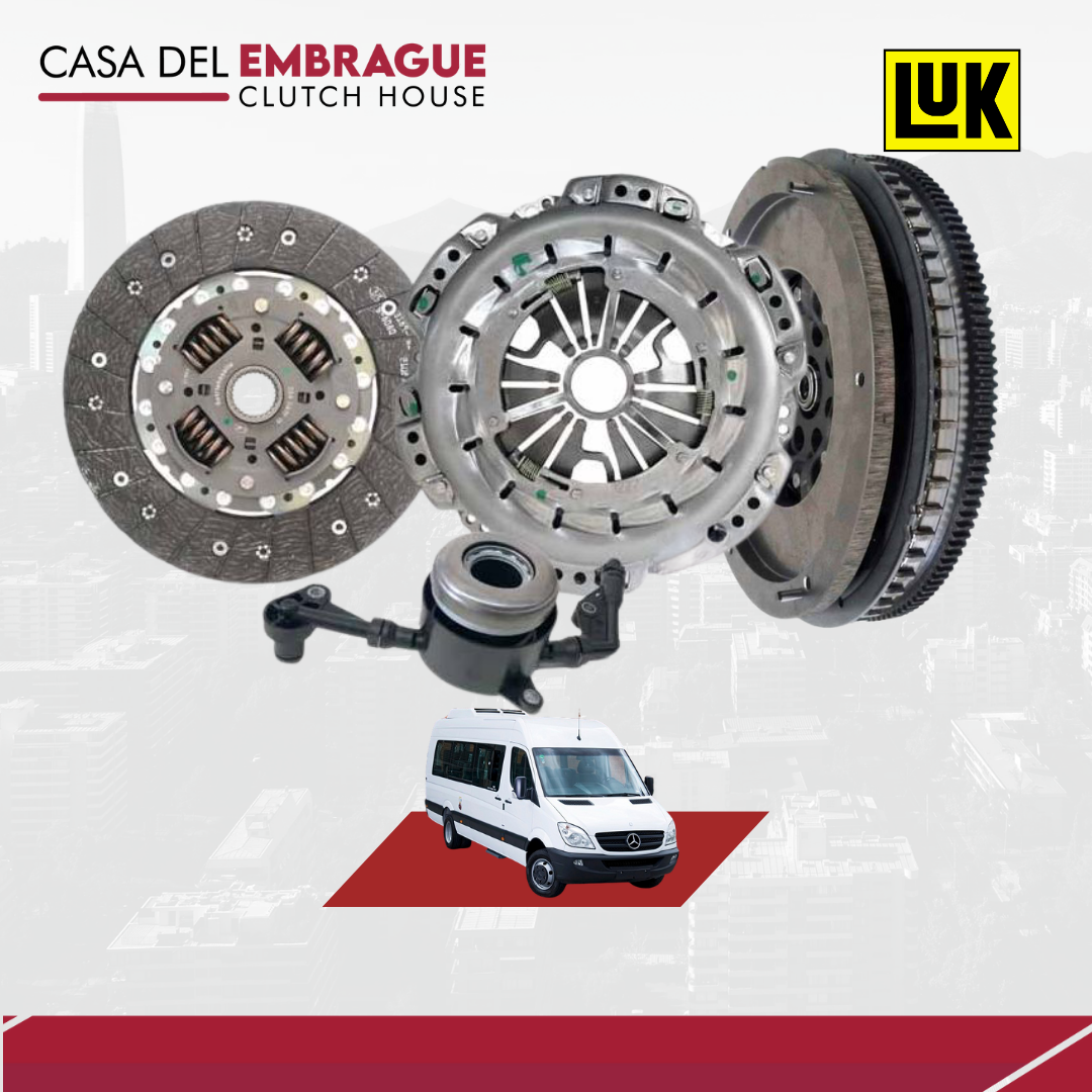 Set embrague Mercedes Sprinter 315/415/515 CDI (P+D+R+V) Motor 646