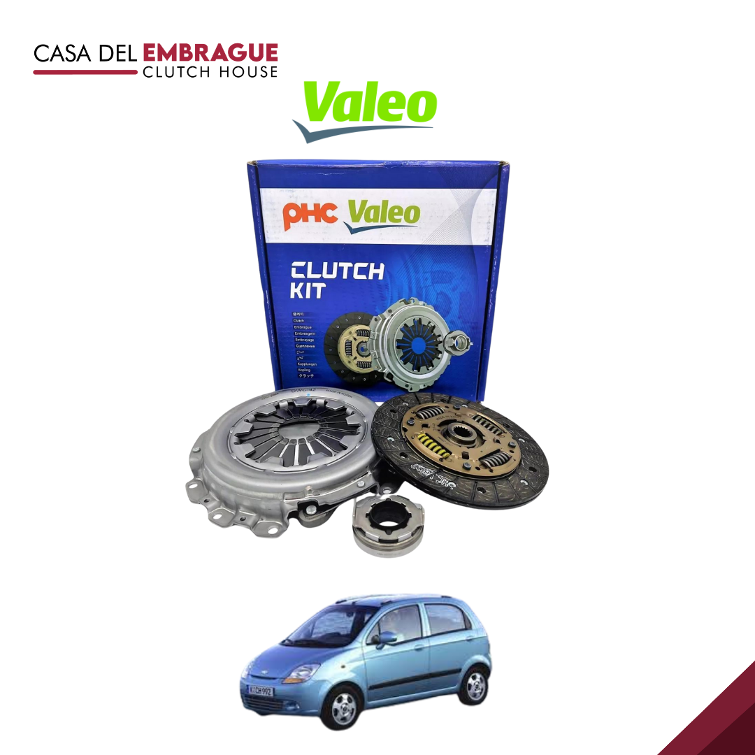 Kit embrague Chevrolet Matiz motor 1,0 (C/Roda)