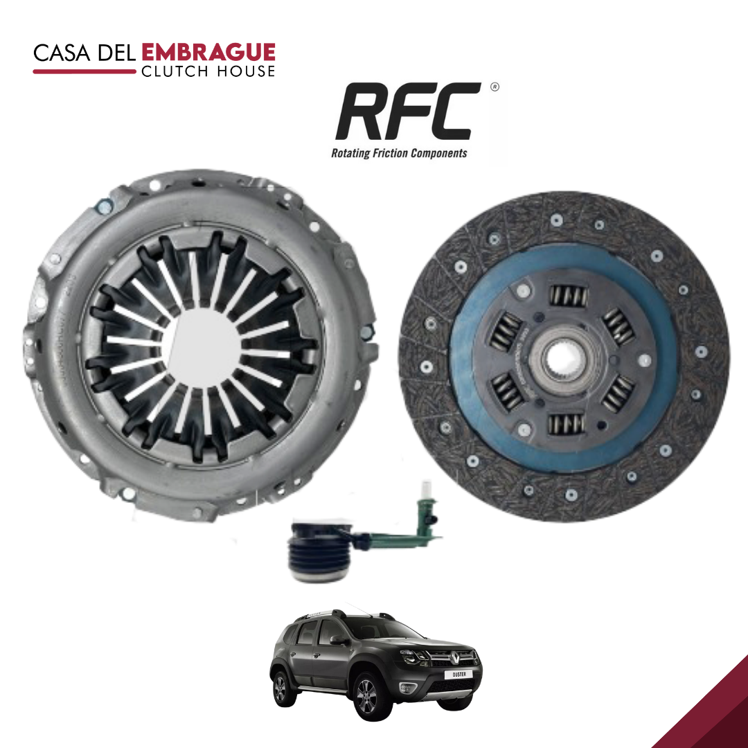 Kit de embrague Renault Duster 1.6 (C/Roda)