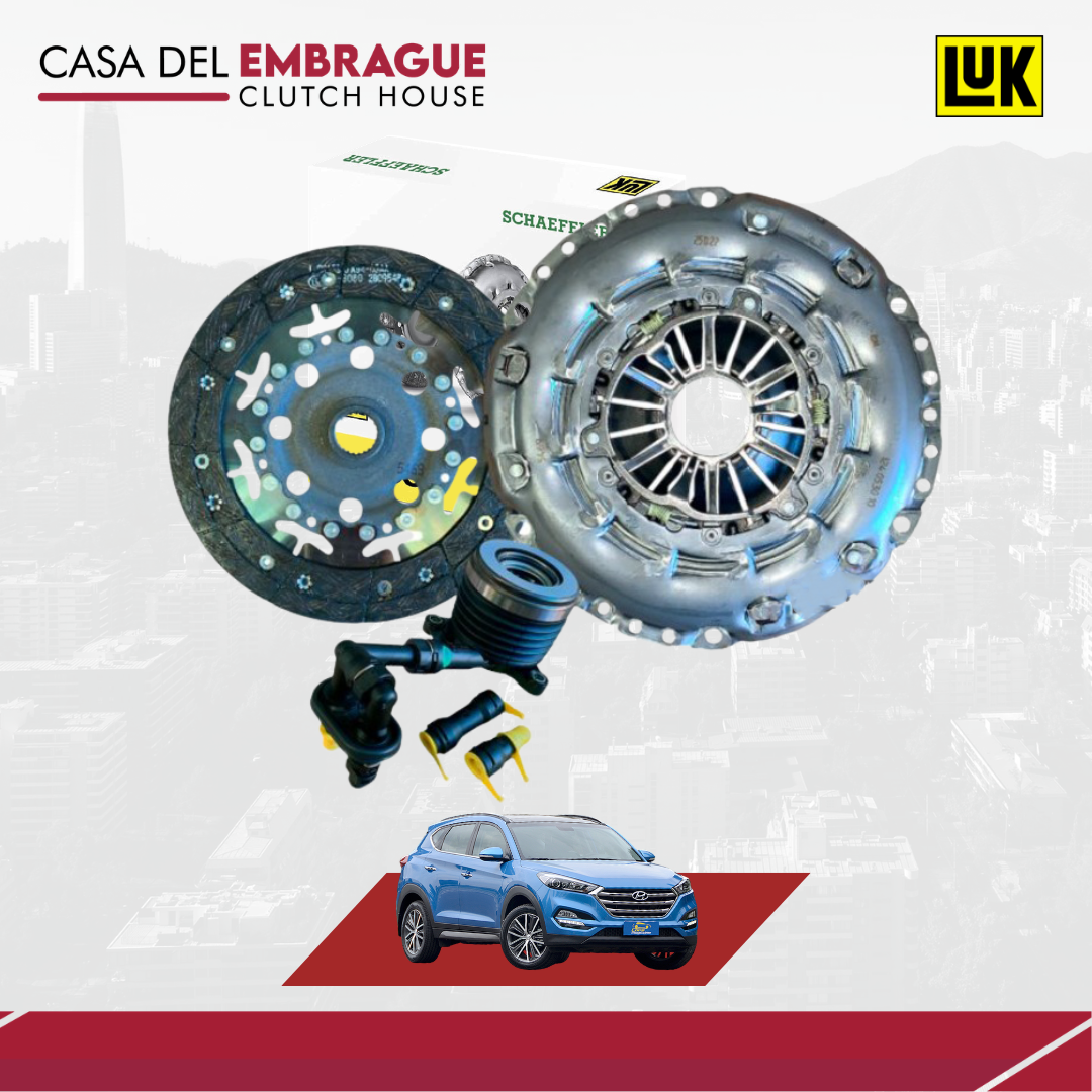 Kit embrague Hyundai TUCSON 2.0 (D4HA) (C/Roda)