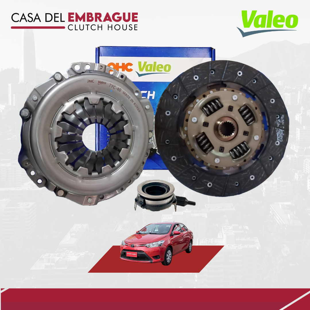 Kit de embrague Toyota Yaris 1.5 motor 2NRFE (Tailandia 200mm)