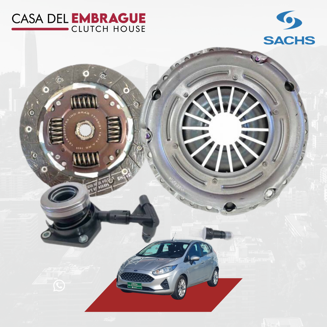 Kit embrague Ford Fiesta 1.6 (C/Roda) Bencinero 200mm