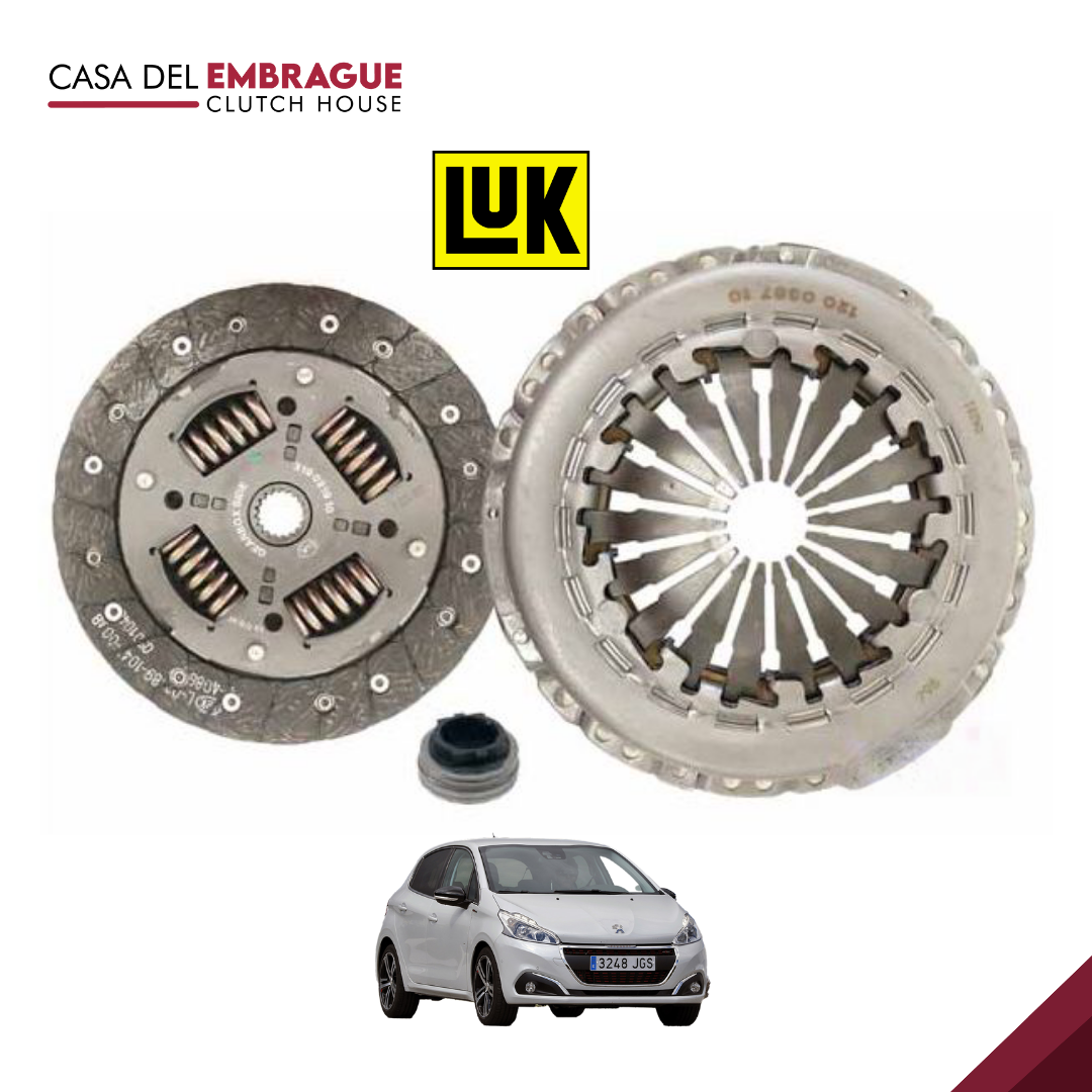 Kit de embrague Peugeot 208 1.4 DV4C/DV4TD/EP6C (C/Roda)