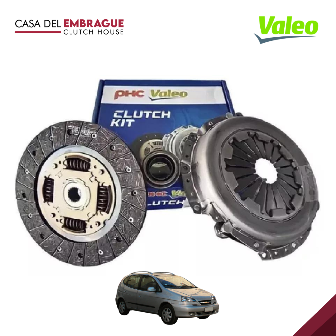 Kit de Embrague Chevrolet Vivant 1.6 L44 (2004–2009) con Rodamiento
