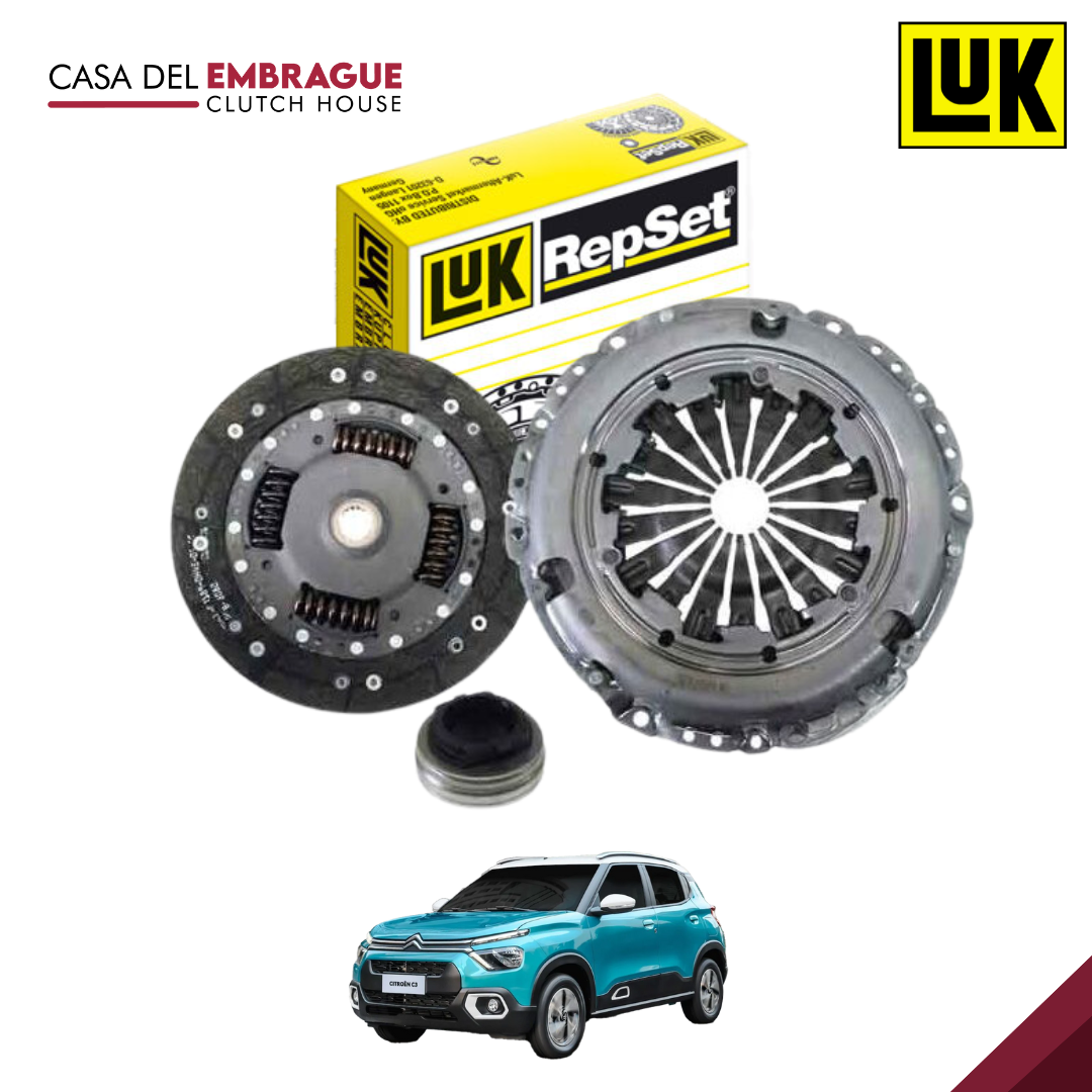 Kit embrague Citroen C3 AIRCROSS II 1.6 (C/Roda)