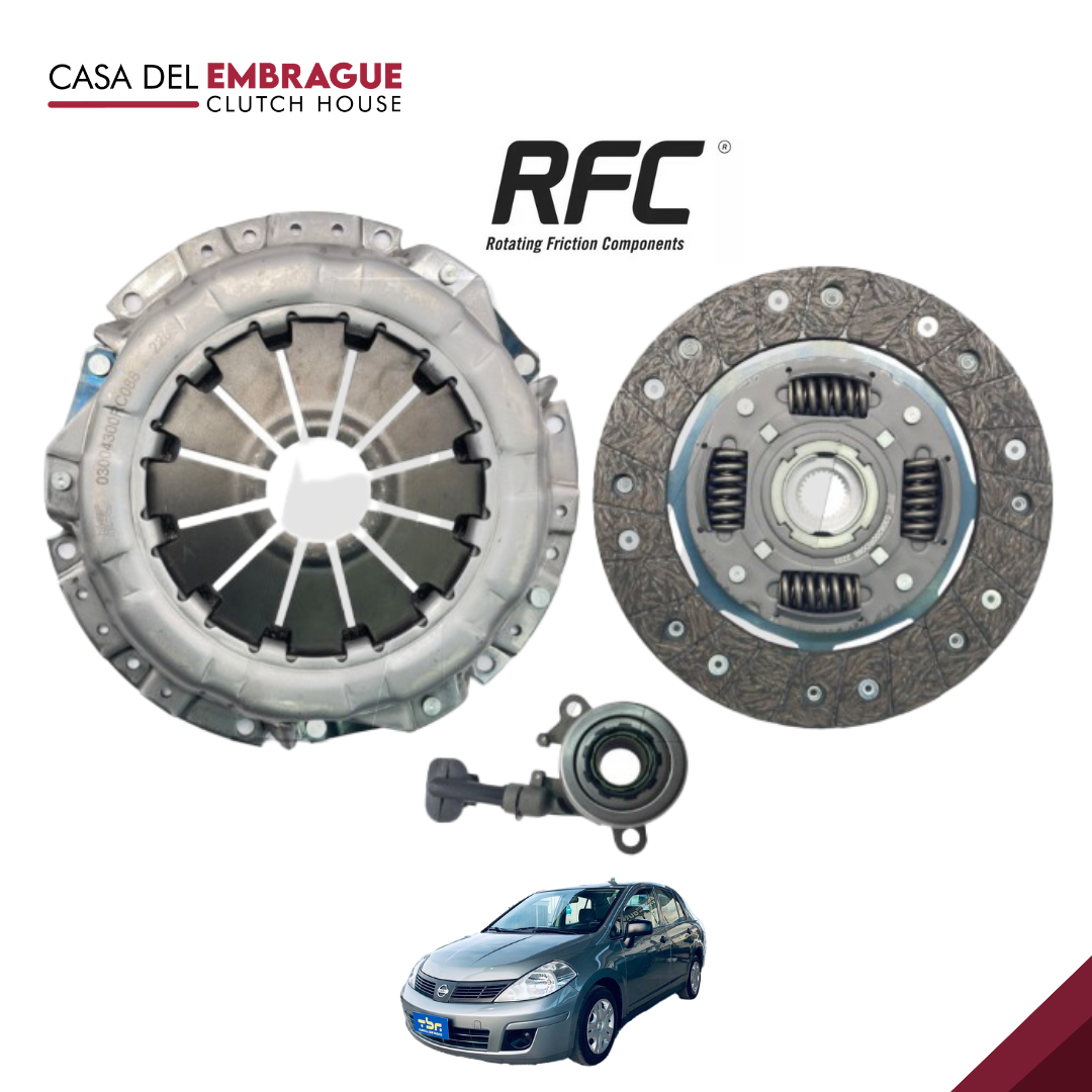 Kit embrague Nissan Tiida 1.6 (C/Roda)