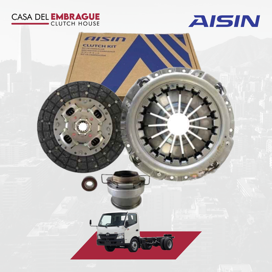 Kit embrague (c/roda) Hino 300 City