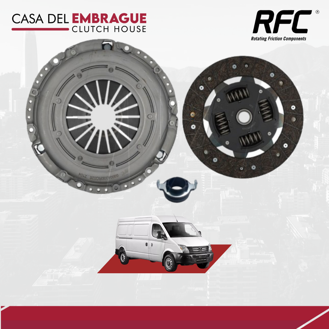 Kit embrague Maxus V80 (C/Roda) de 5 Velocidades