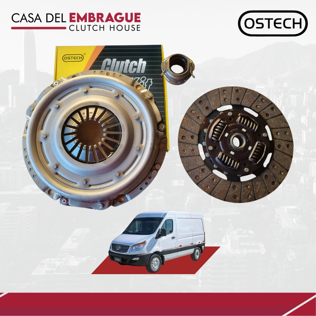 Kit de Embrague JAC Sunray 2.8 Diesel (2012–2020) con Rodamiento