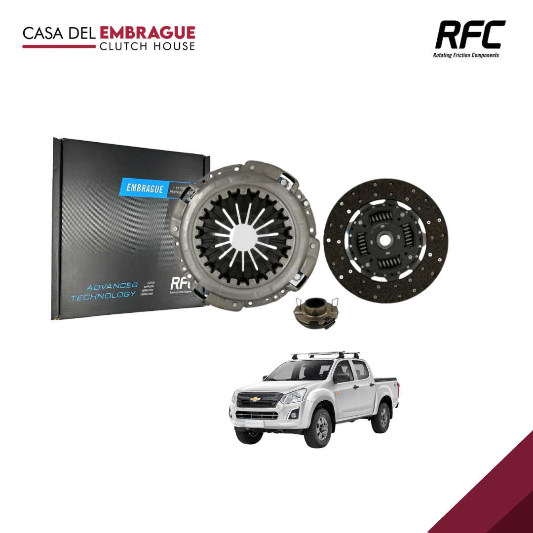 Kit de Embrague Chevrolet New D-Max 2.5 (con Rodamiento), Años 2015 a 2019