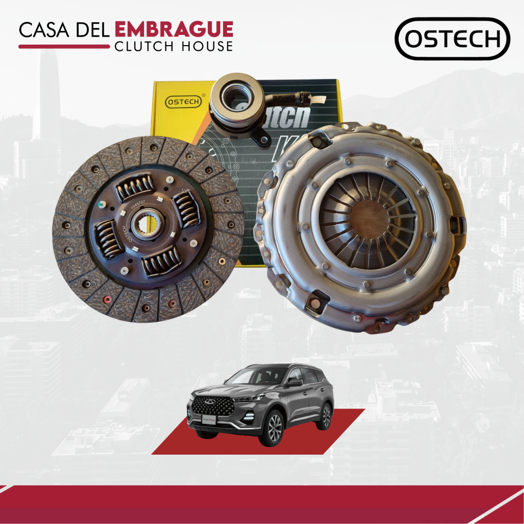 Kit de Embrague Chery Tiggo 7 1.5 (2016–2020) con Rodamiento