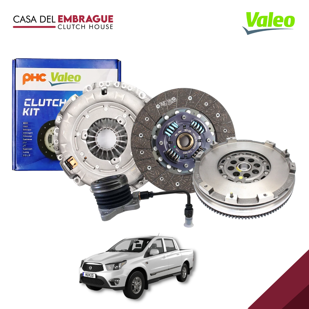 Set de Embrague SsangYong New Actyon Sports 2.0 / 2.2 (2012–2026)