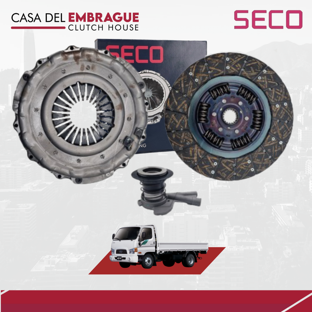 Kit embrague Hyundai HD78 3.9 motor D4GA (C/Roda) 362mm