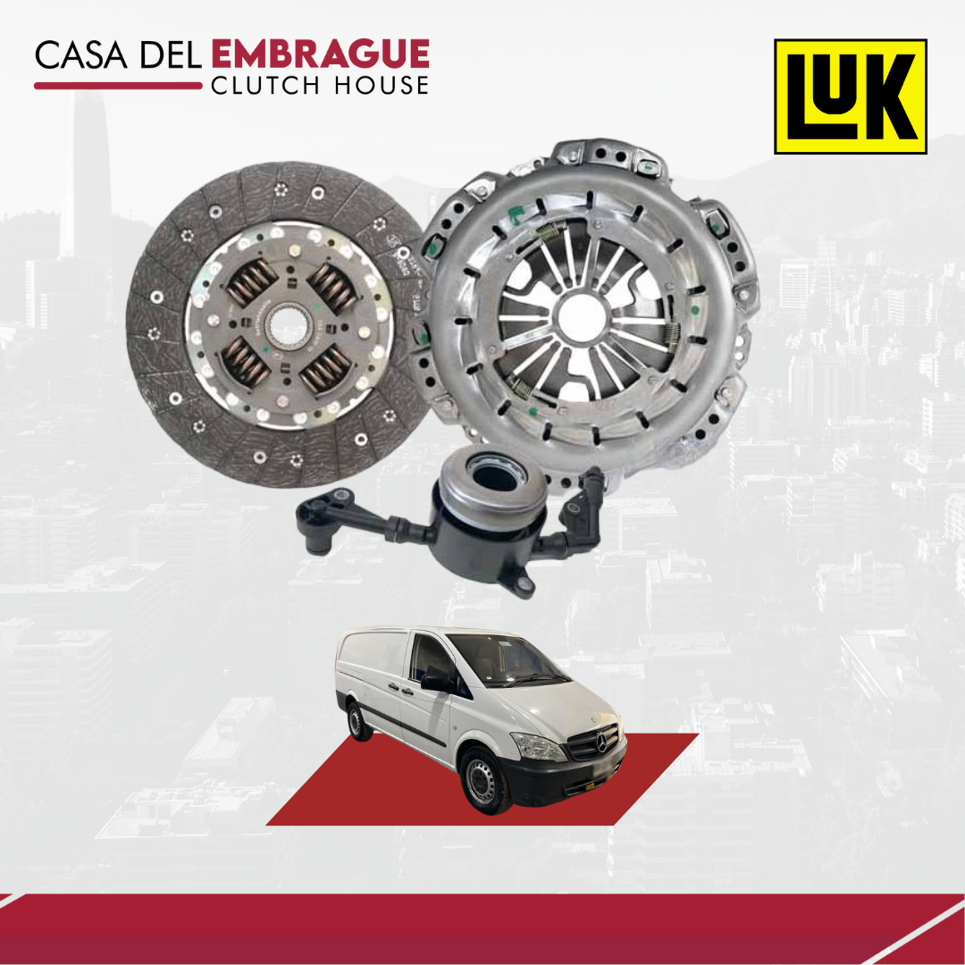 Kit embrague Mercedes VITO 110/113/114 (C/Roda) Motor 646