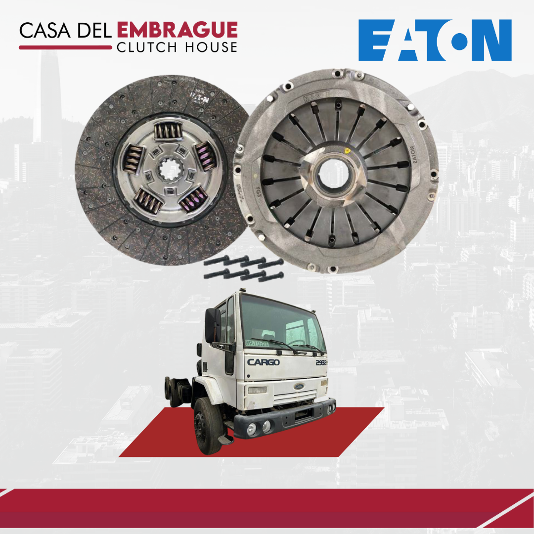 Kit embrague Ford Cargo 2932E (C/Roda) de 395mm