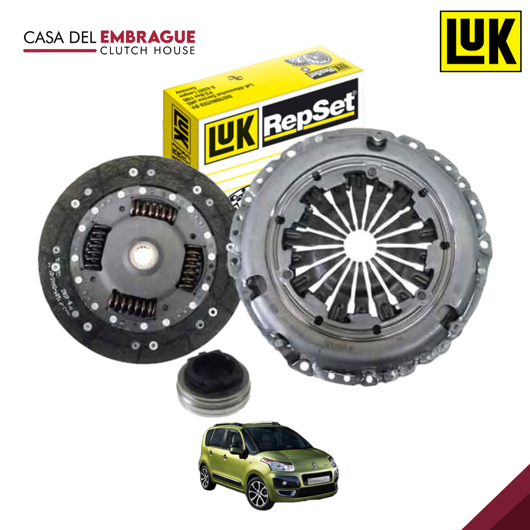 Kit embrague Citroen C3 PICASSO 1.6 (C/Roda)