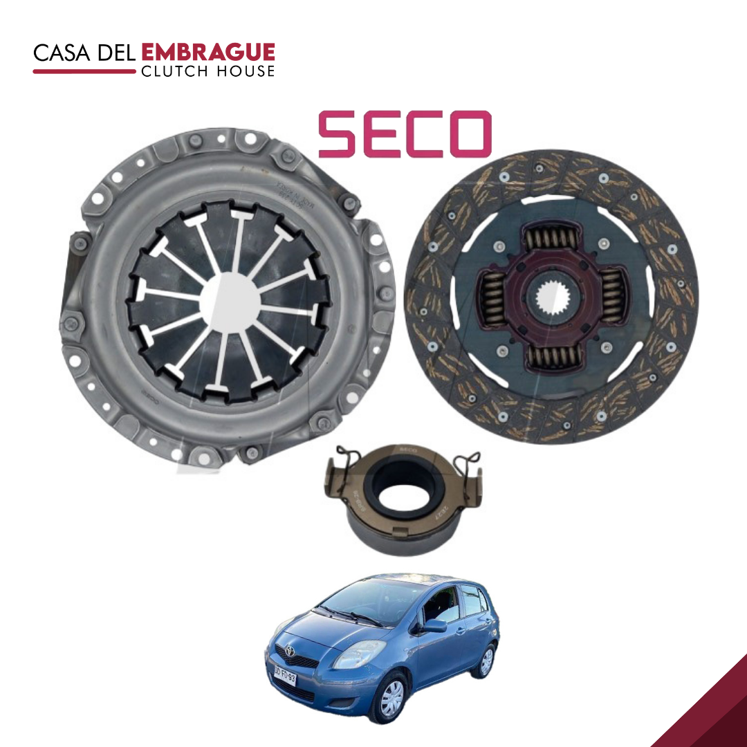 Kit de embrague Toyota Yaris Sport 1.3 (C/Roda) 2009/2018 2NZFE