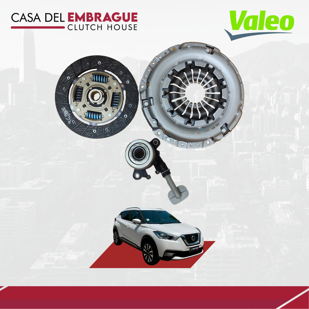 Kit embrague Nissan Kicks 1.6 (C/Roda) motor HR16