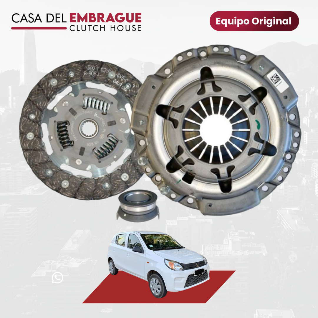 Kit embrague Suzuki Alto motor K10 1.0 (C/Roda)