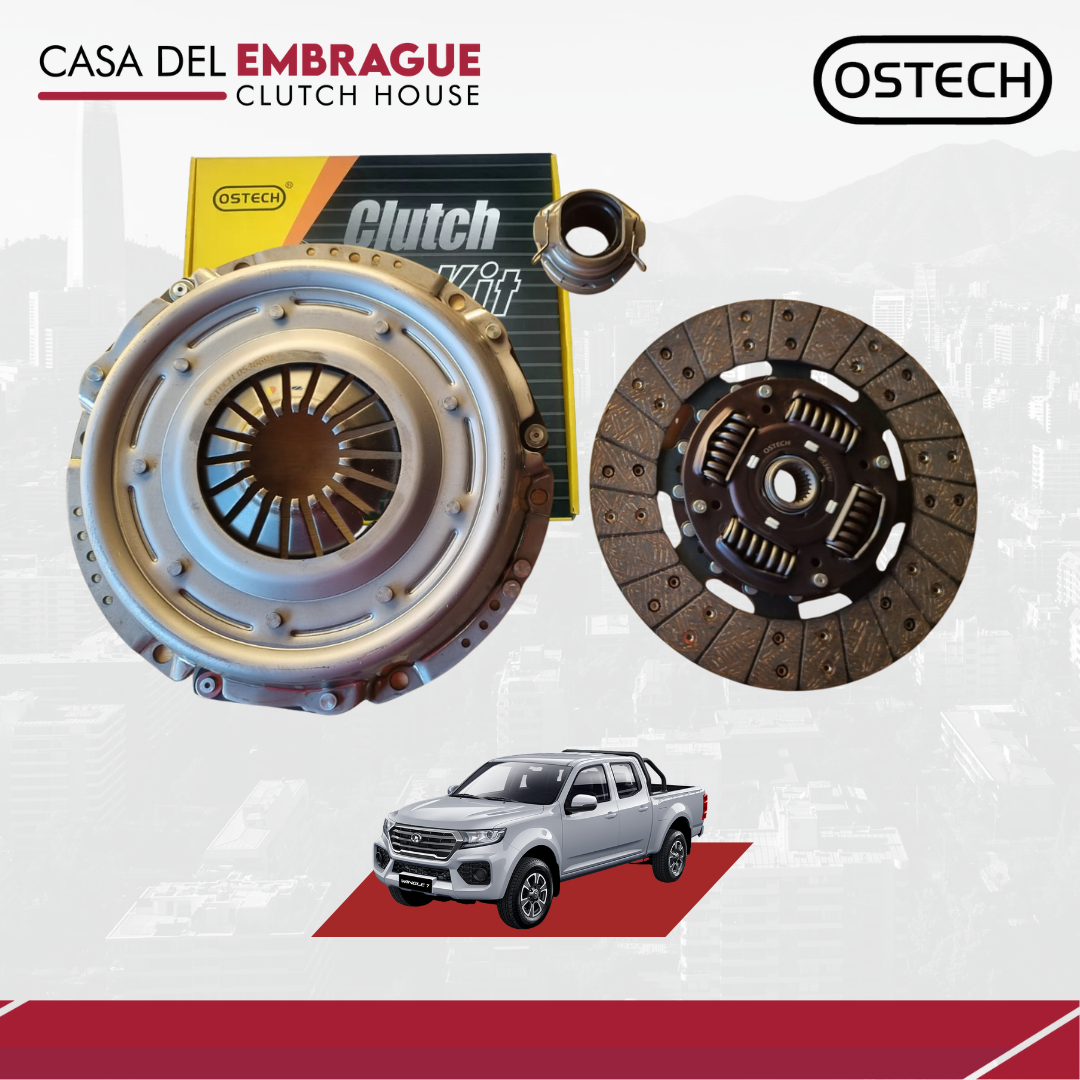 Kit de Embrague Great Wall Wingle 7 2.0 (2020–2023) con Rodamiento