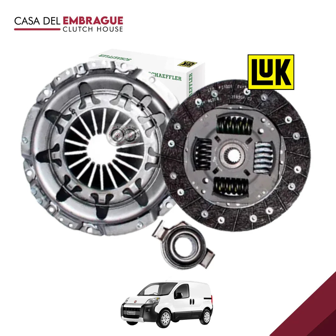 Kit de embrague LUK para Fiat Fiorino, Casa del Embrague, repuesto automotriz