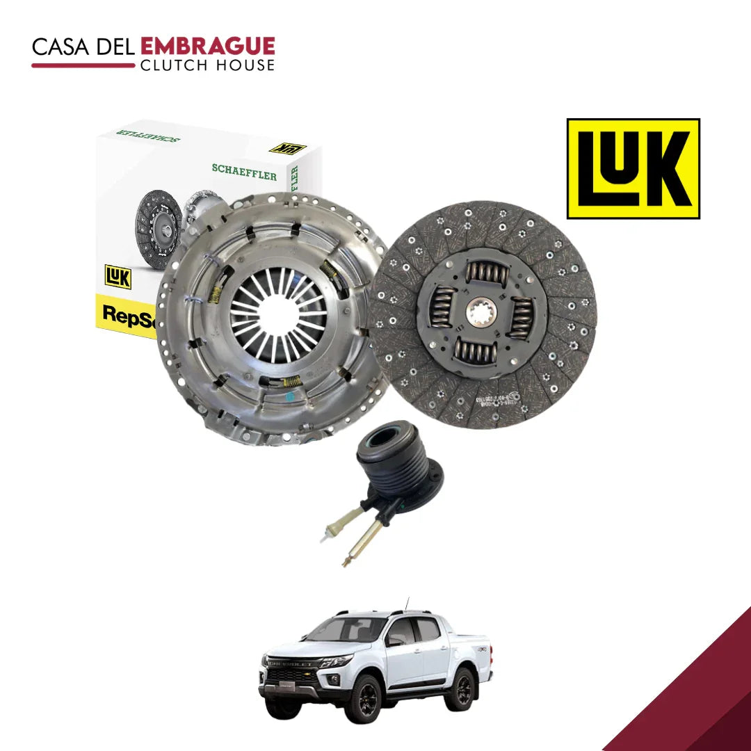 Kit de embrague LUK para pickup Chevrolet, repuesto automotriz de Casa del Embrague.
