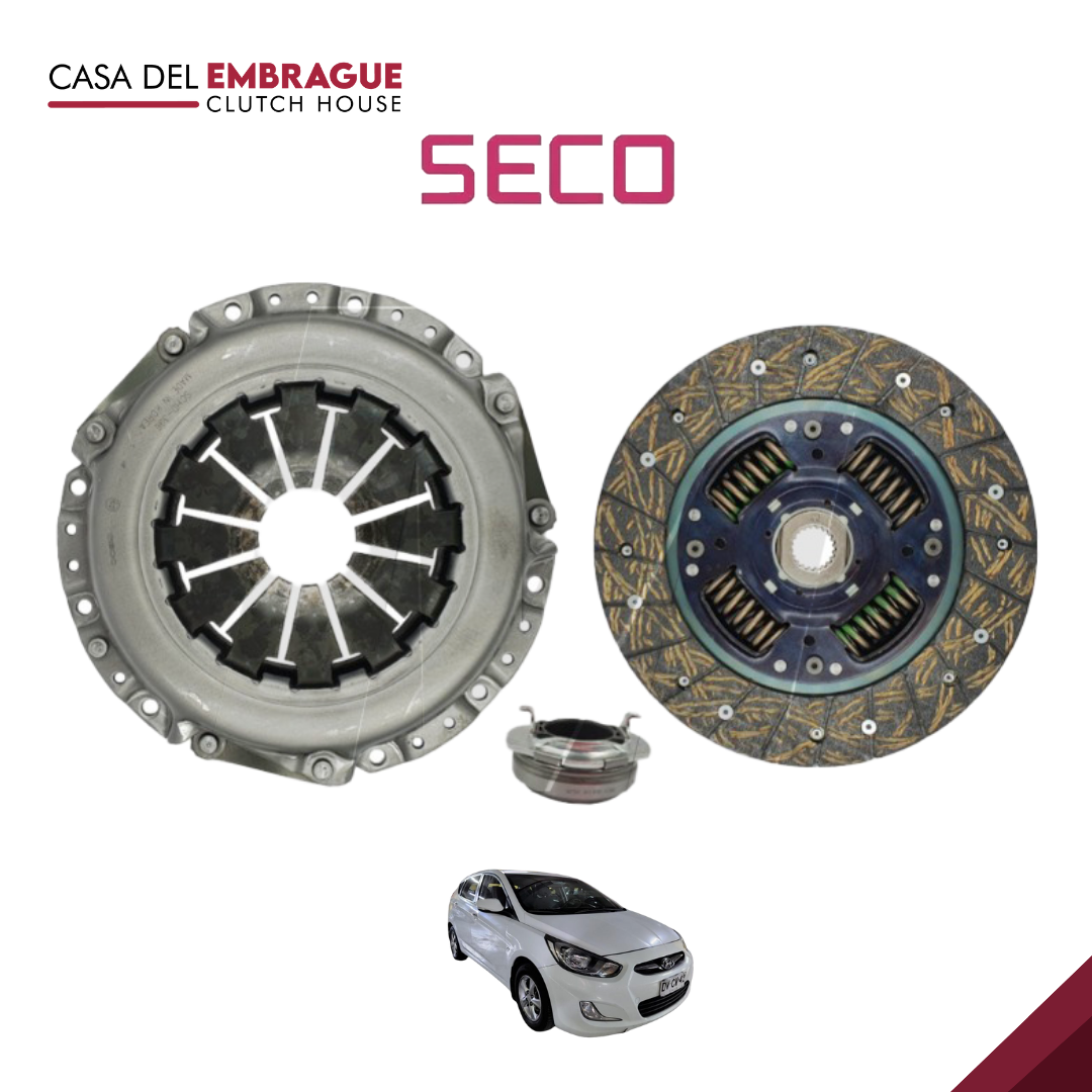 Kit embrague Hyundai Accent RB 1.6 (C/Roda) G4FC (2012-2018)