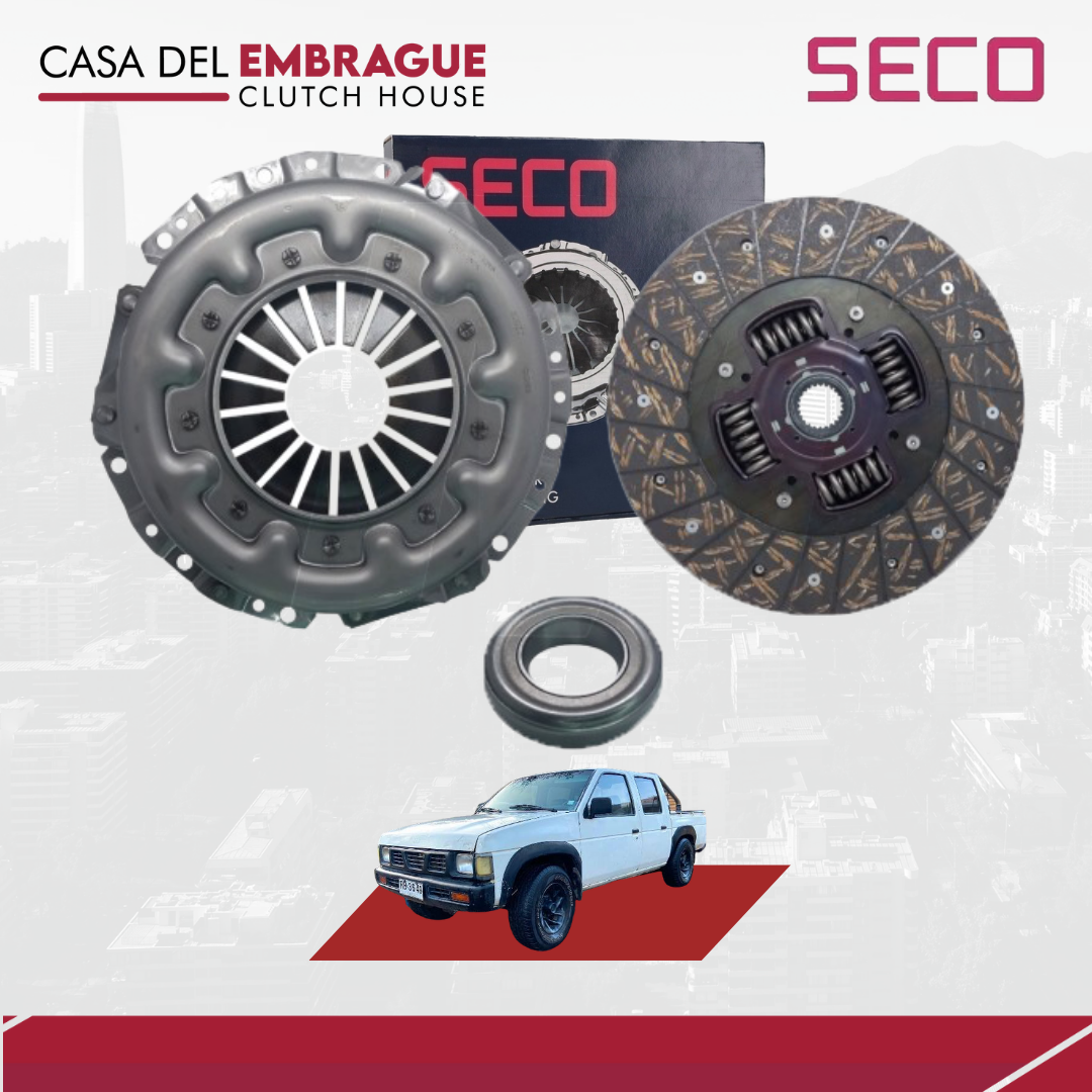 Kit embrague Nissan D21 motor 2.4 bencina (C/Roda)