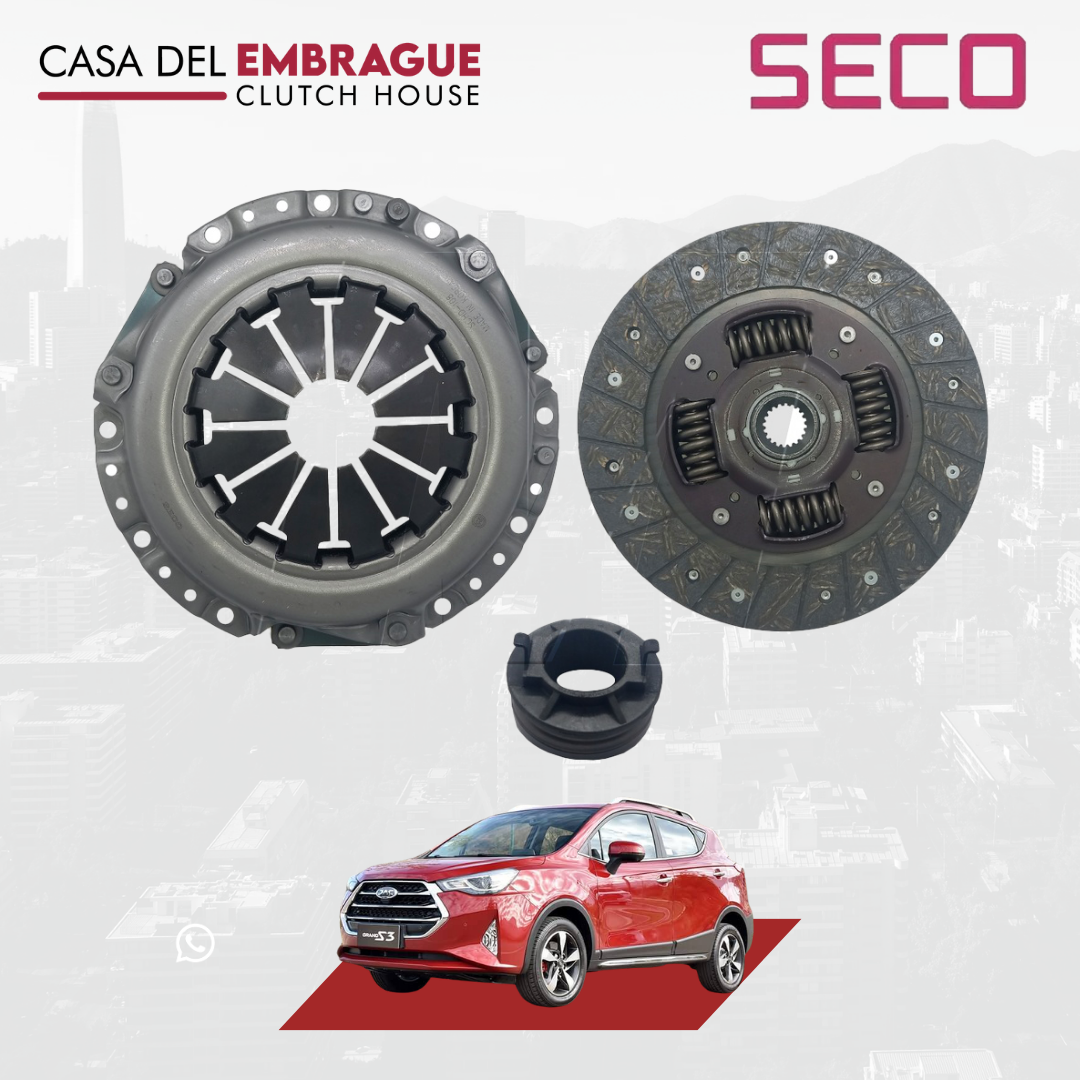 Kit embrague Jac S3 1.5 / 1.6 (C/Roda) bencinero