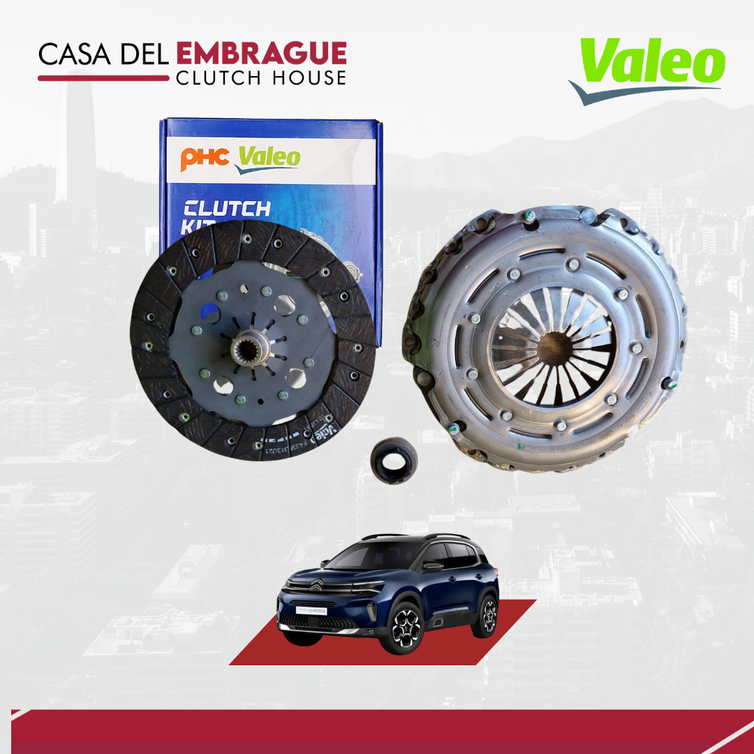 Kit de Embrague Citroën Peugeot Diésel 1.5 DV5RD y 1.6 DV6FD (C/Rodamiento Mecánico)