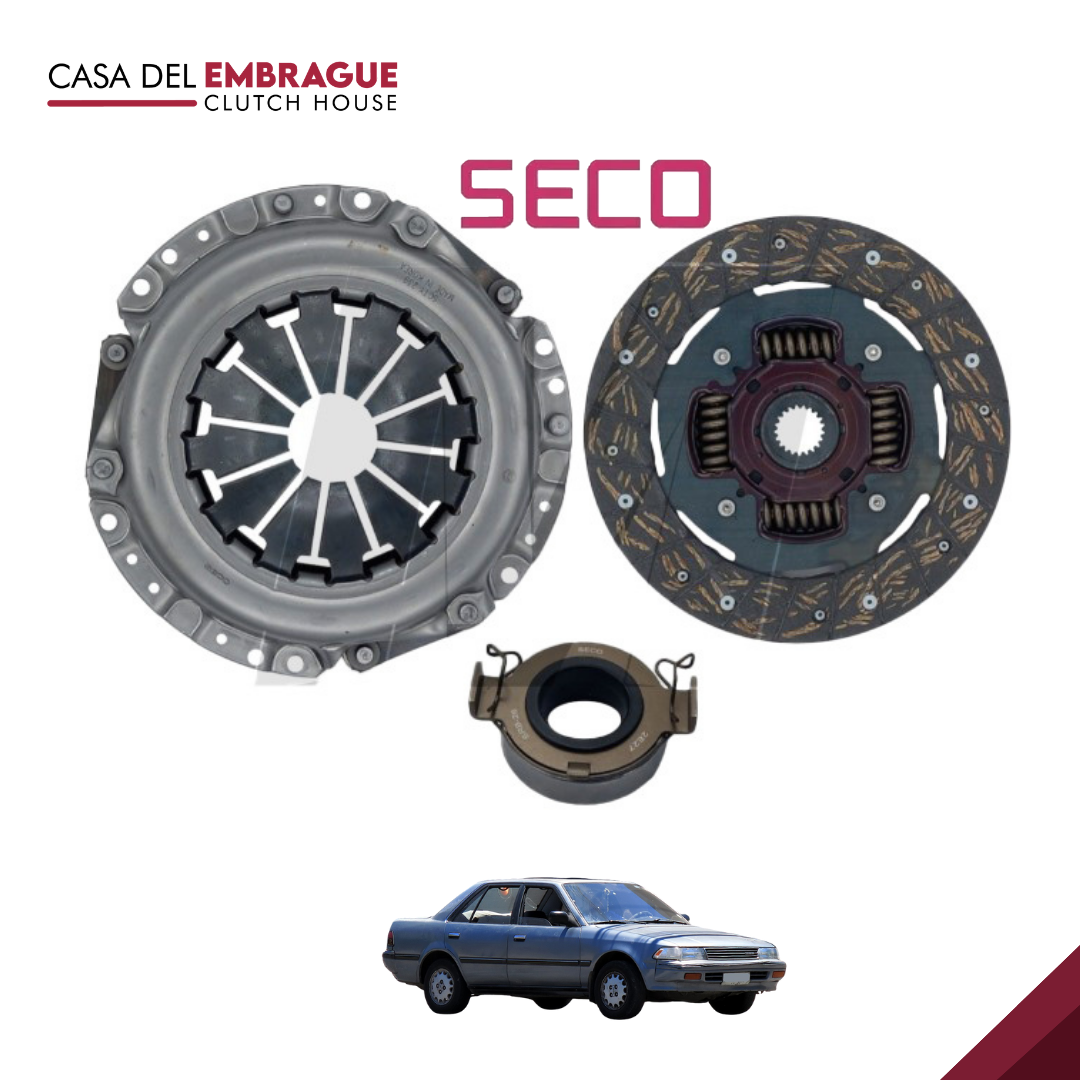 Kit de embrague Toyota Corona 1.6 (C/Roda) 1990/1997 4A/4AFE