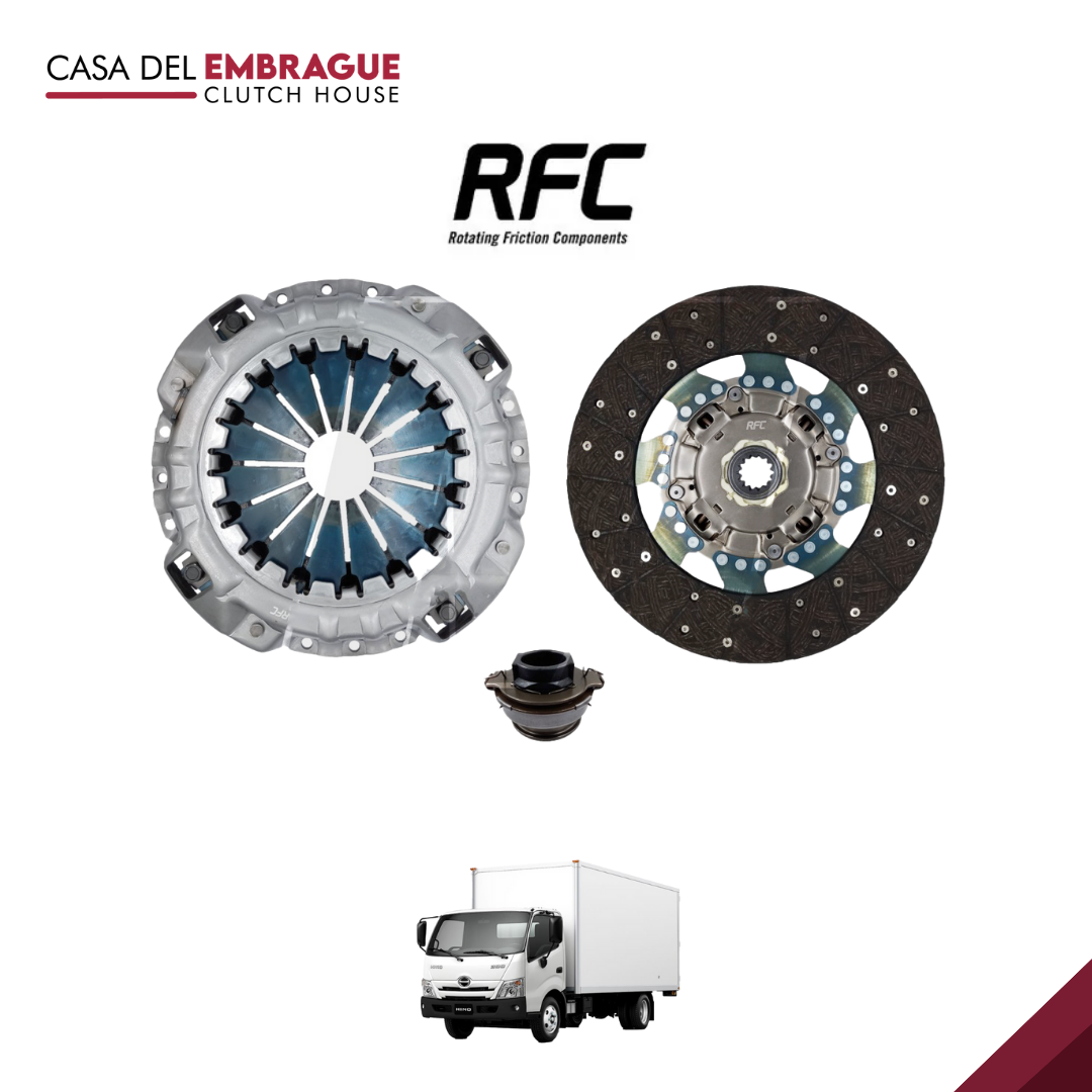 Kit embrague HINO 300 XZU (C/Rodamiento) EURO 4/5 (325mm)