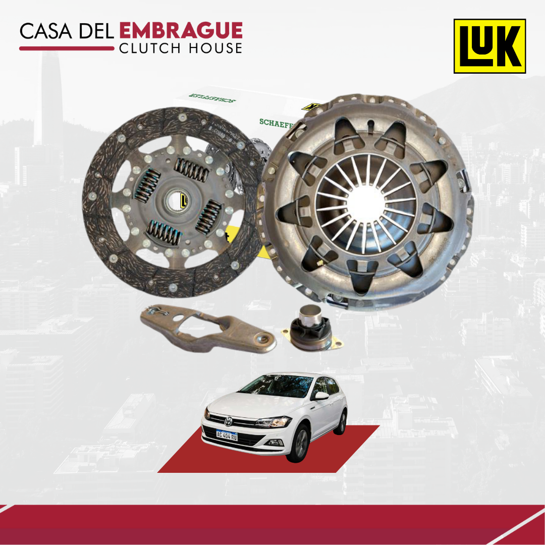Kit embrague Volkswagen Polo 1.6 (C/Roda)
