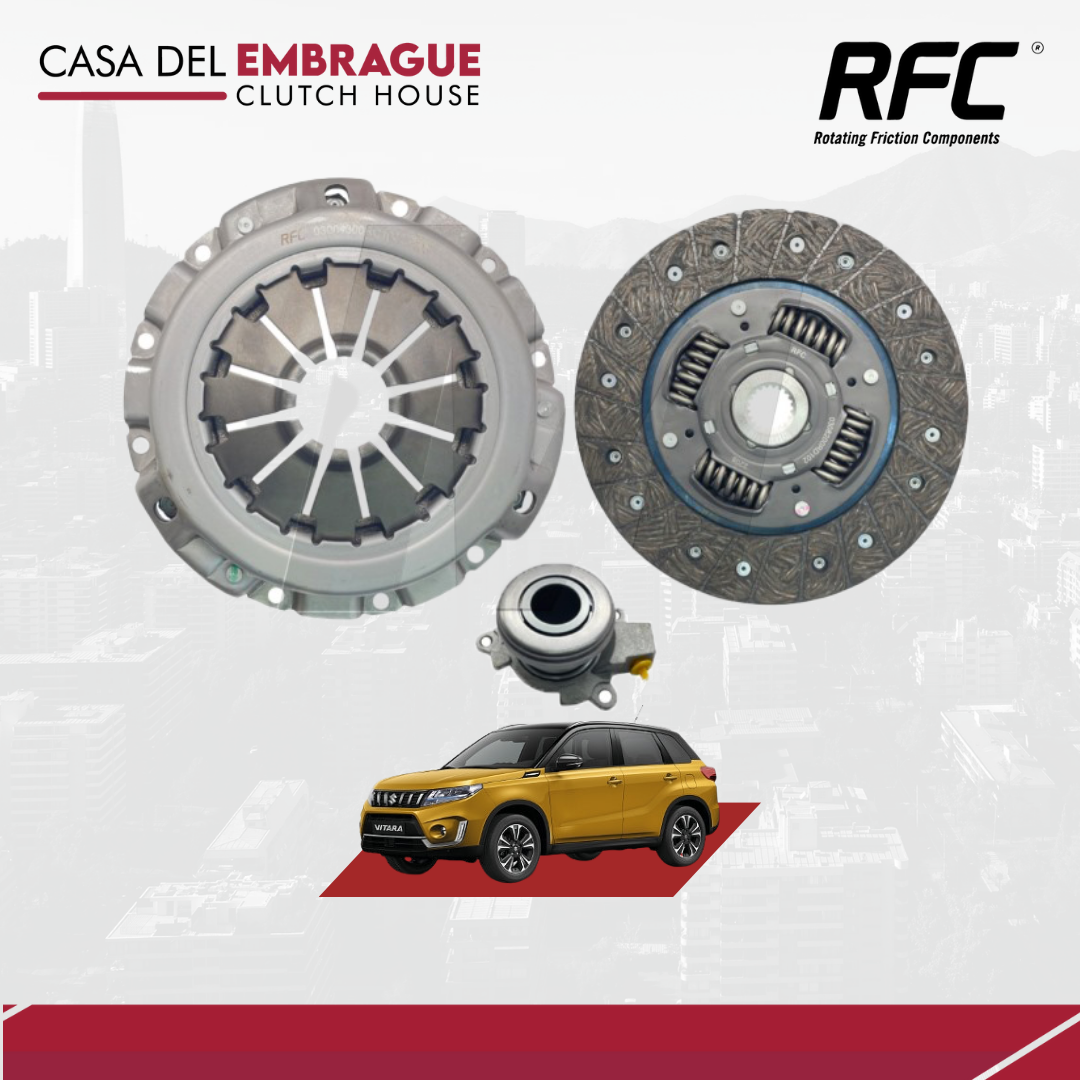 Kit embrague Suzuki Vitara 1.4 Turbo motor K14C (C/Roda)