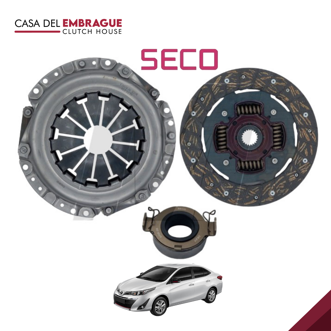 Kit de embrague Toyota Yaris Sedan 1.5 (C/Roda) 2018/2023 2NRFE