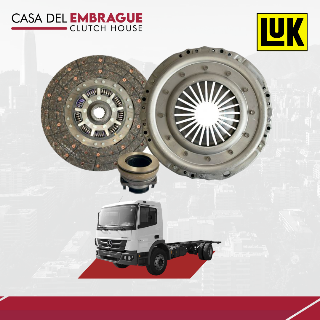 Kit embrague Mercedes Atego 1724/1725/1726/2425 (395mm C/Roda)