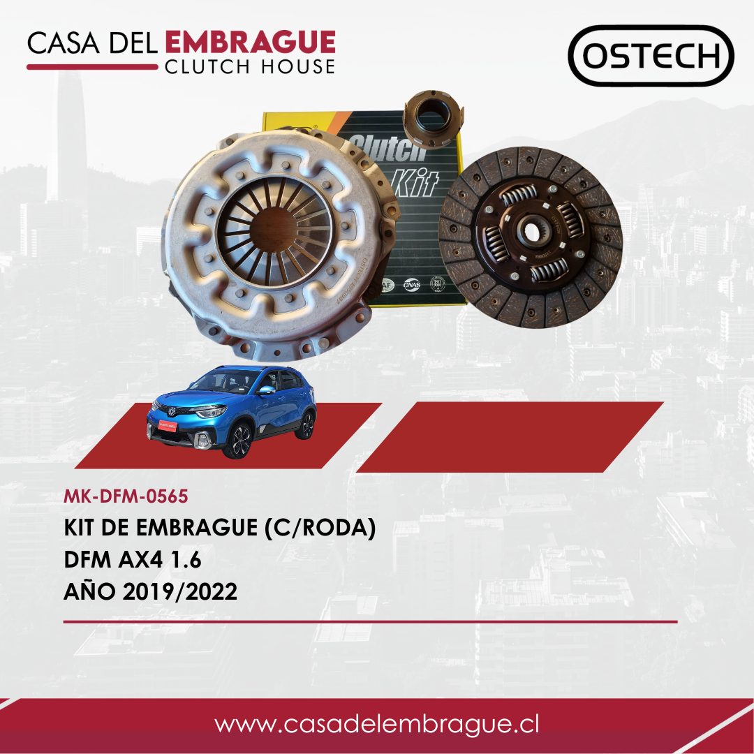 Kit de Embrague DFM AX4 1.6 (2019–2022) con Rodamiento